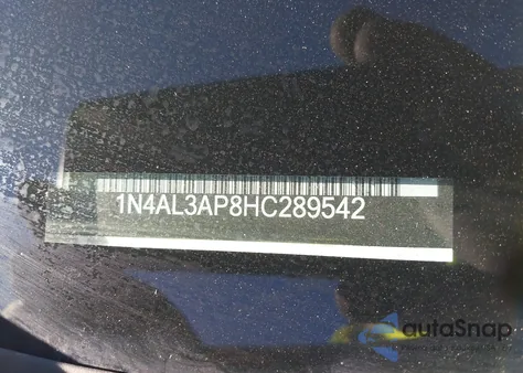 2017 Nissan Altima 2.5 S from USA, damaged, VIN 1N4AL3AP8HC289542